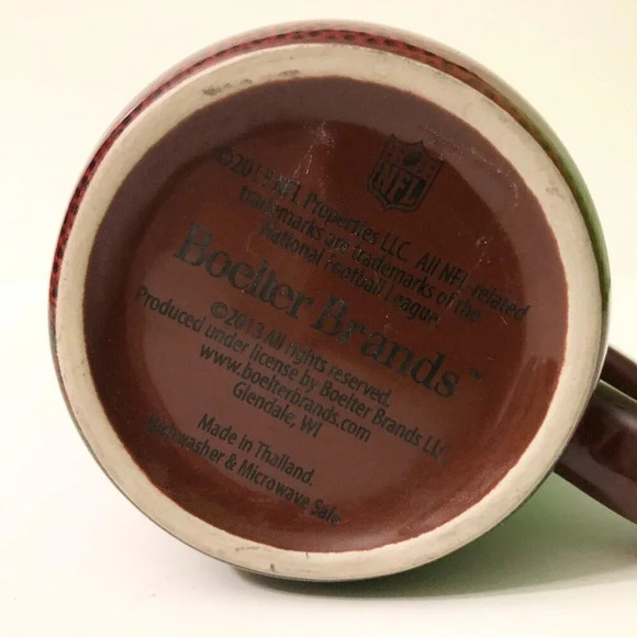 2013 Boelter Brands Patriots NFL Football CoffeeTea Cup Mug - Picture 8 of 15